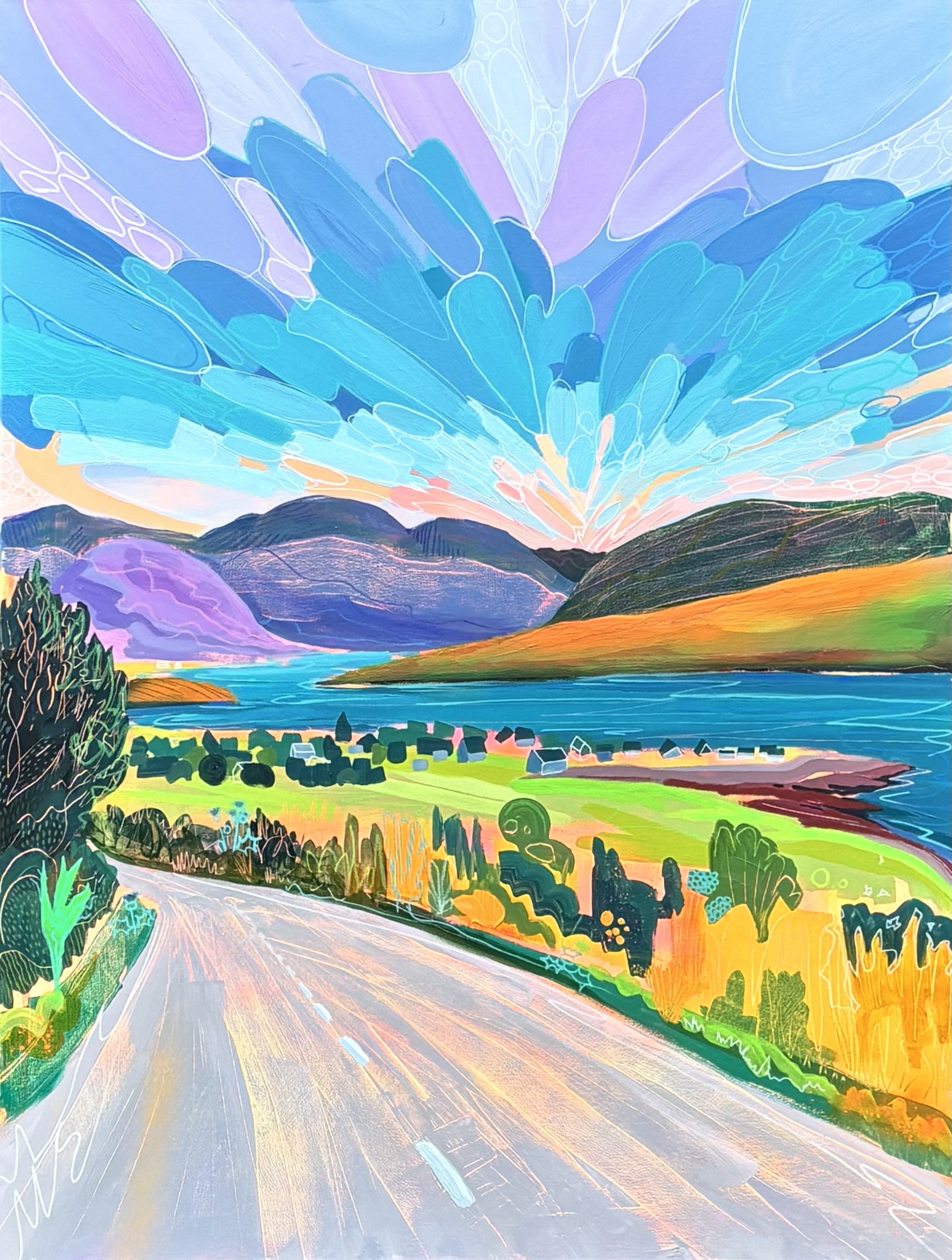 Ullapool painting